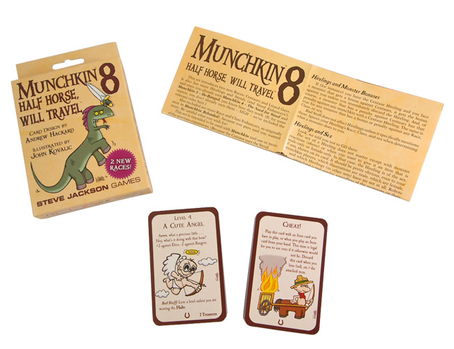 Munchkin : 8 Half Horse, Will Travel Expansion